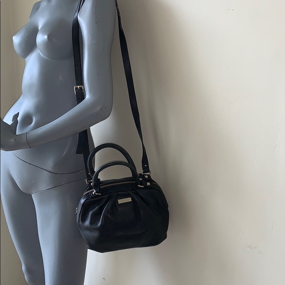 KATE SPADE BLACK LEATHER HANDBAG/CROSSBODY - Picture 3 of 9